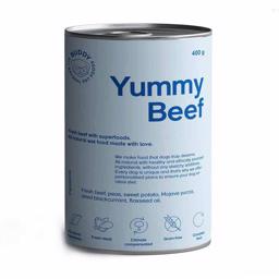 Buddy Vådfoder Til Hund Yummy Beef Single Protein 80% Oksekød 400g